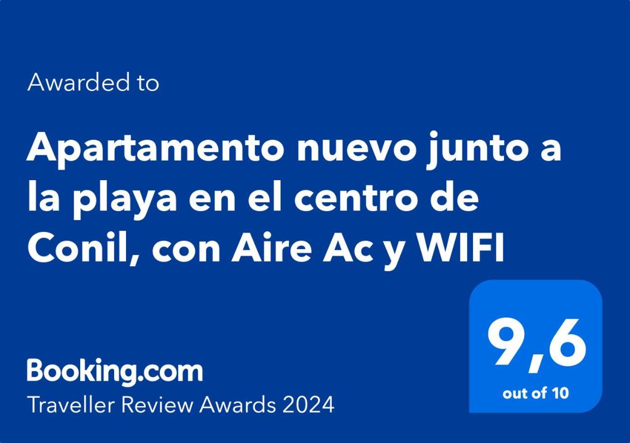Apartamento Conil Centro Y Playa, Descanso Perfecto, Con Aire Acondicionado Y Wifi 科尼尔-德拉弗龙特拉 外观 照片